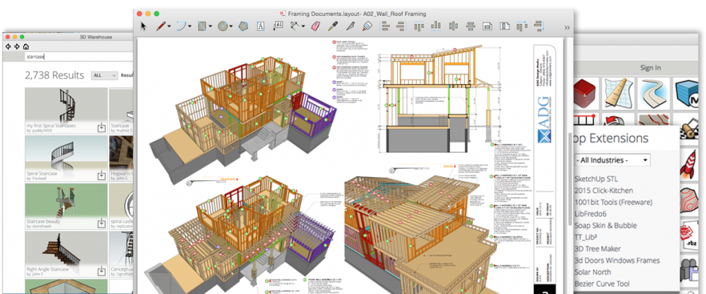 sketchup 室內 設計 教學